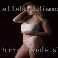 Horny female Albemarle